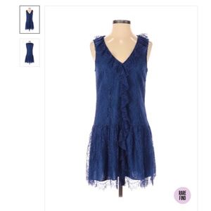 ALI RO BLUE LACE DRESS